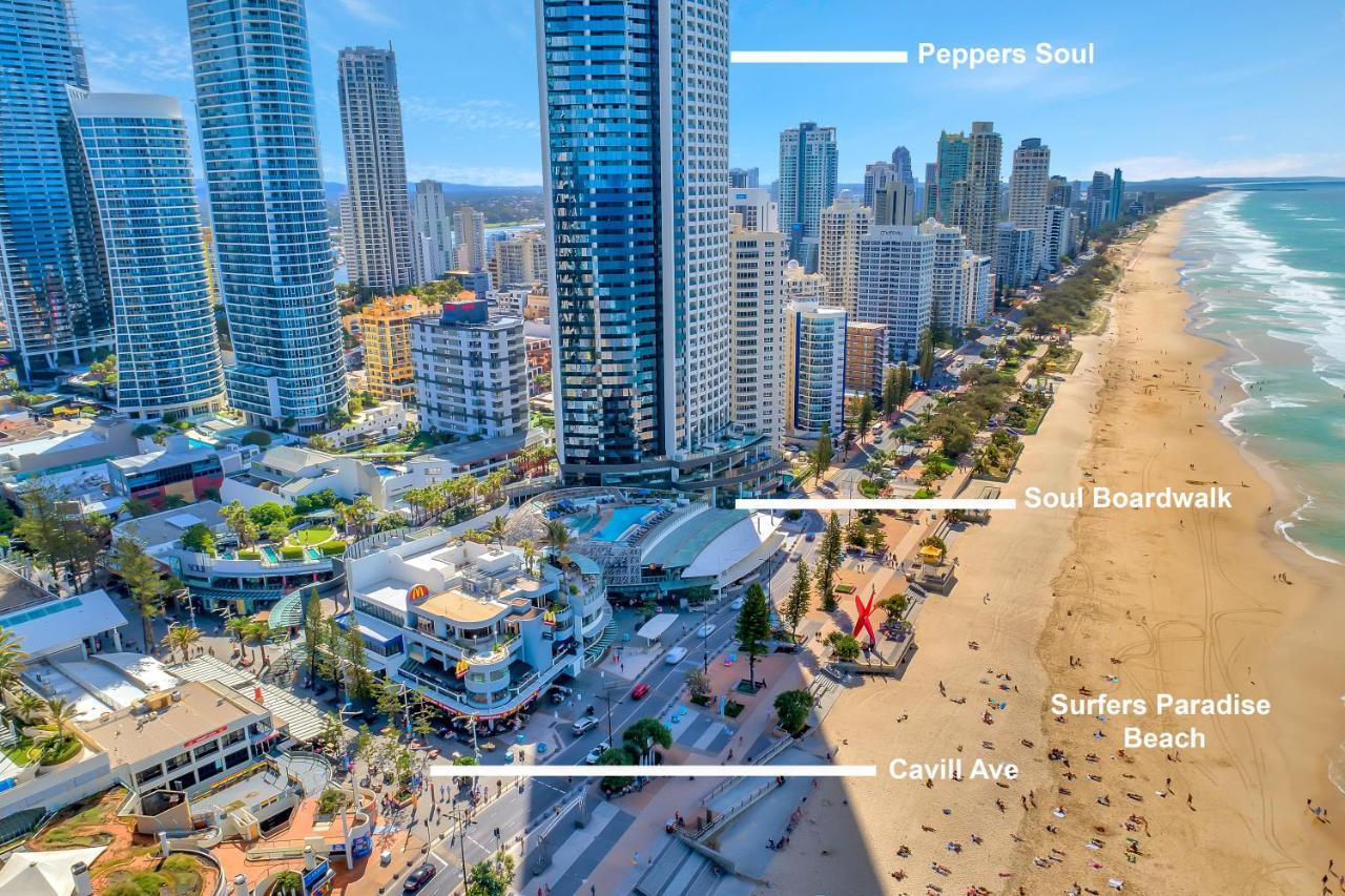 Soul Beachfront 3Brm Ocean View - Optimise Bnb Gold Coast Extérieur photo